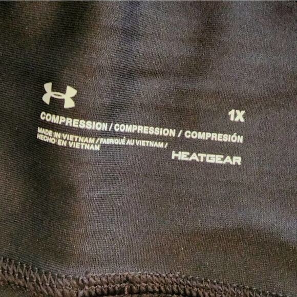 Under Armour compression pocket active athletic workout leggings plus size 1X 3X - Picture 9 of 13